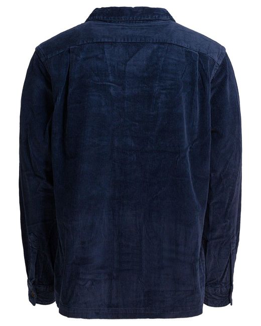 Saharan Overshirt Jacket Jackets And Coats Blu-Uomo di Polo Ralph Lauren in Blue da Uomo