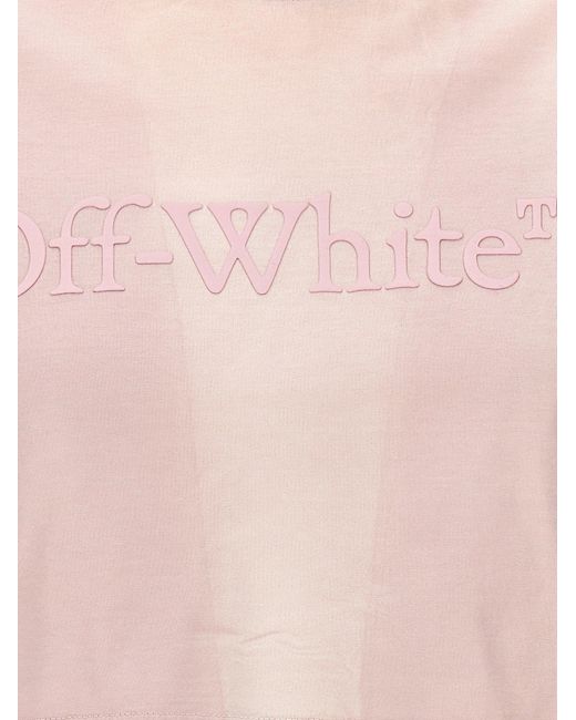 Off-White c/o Virgil Abloh Pink Laundry T-shirt