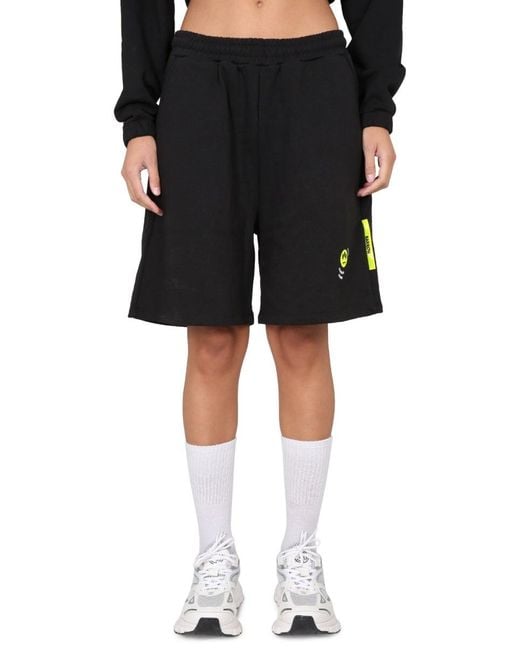 Barrow Black Bermuda Sweatshirt