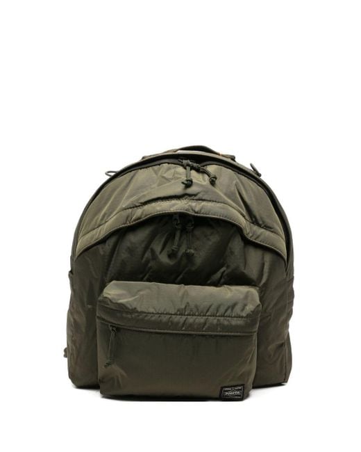 Porter-Yoshida and Co Green Double Pack Daypack Small Backpack for men