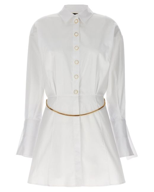 Chemisier Dress Abiti Bianco di Elisabetta Franchi in White