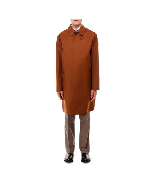 Mackintosh Brown Coat for men