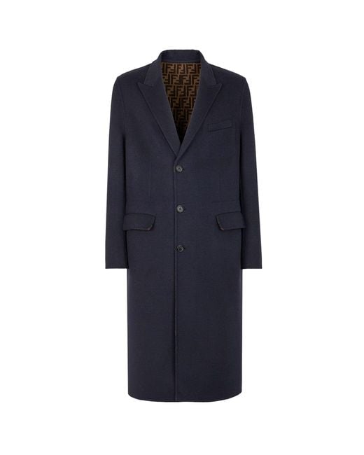 Fendi Blue Coat for men