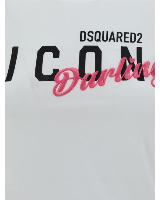 T-Shirt di DSquared² in Gray