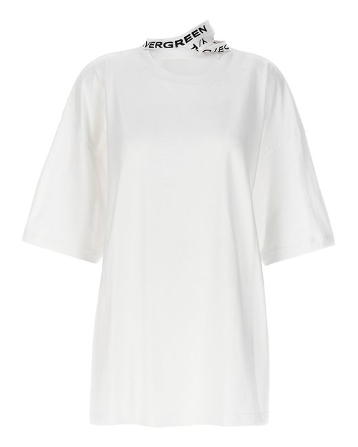 Evergreen T Shirt Bianco di Y. Project in White