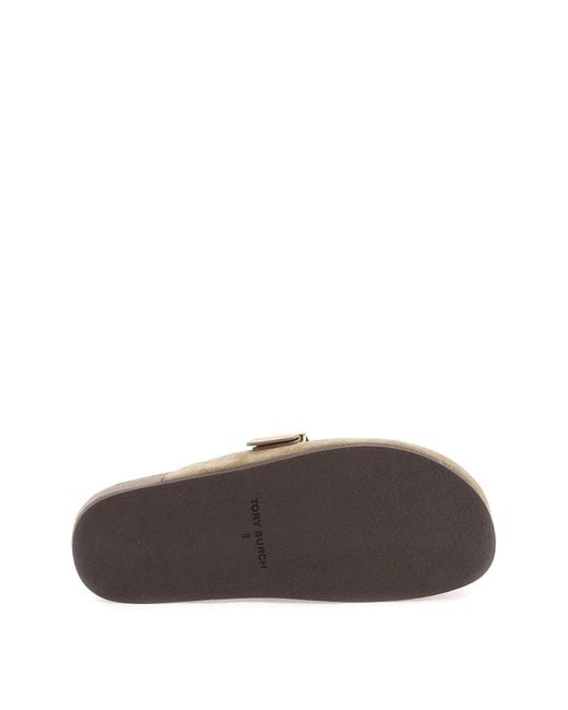 Tory Burch Brown 'Mellow' Mules