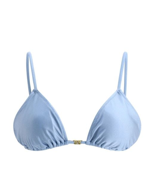 Ganni Blue " String" Bikini Top