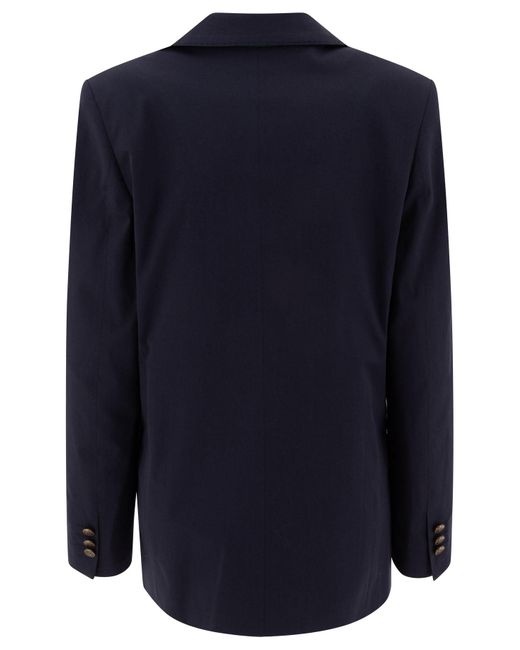 Etro Blue Tailored Mini Jacket For Ss25