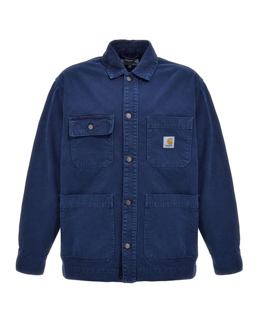 Carhartt Blue 'Garrison' Jacket for men