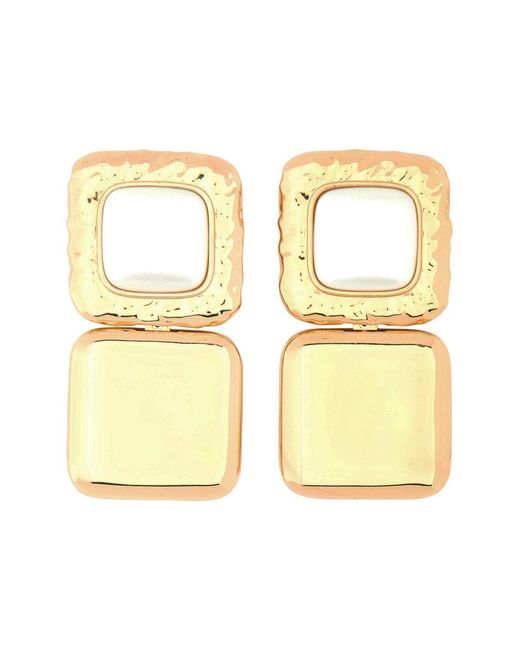 Earrings With Pearls-Donna di Self-Portrait in Metallic