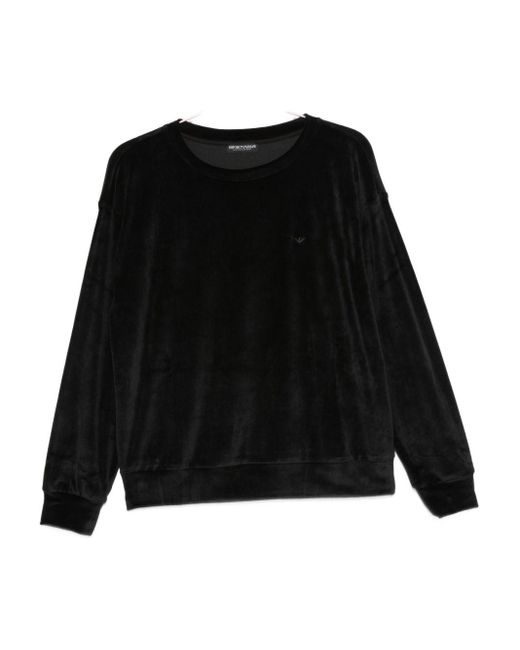 Emporio Armani Black Sweaters