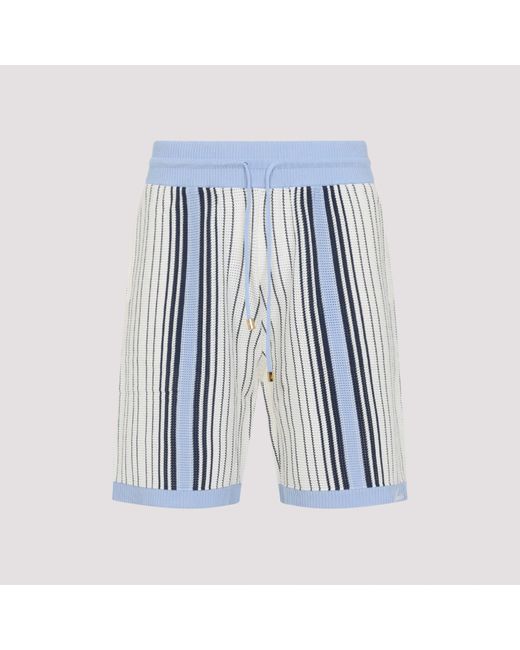 Ashley Script Stripe Short-Uomo di Amiri in Blue da Uomo
