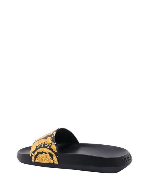 Sandali con stampa di Versace in Multicolor da Uomo