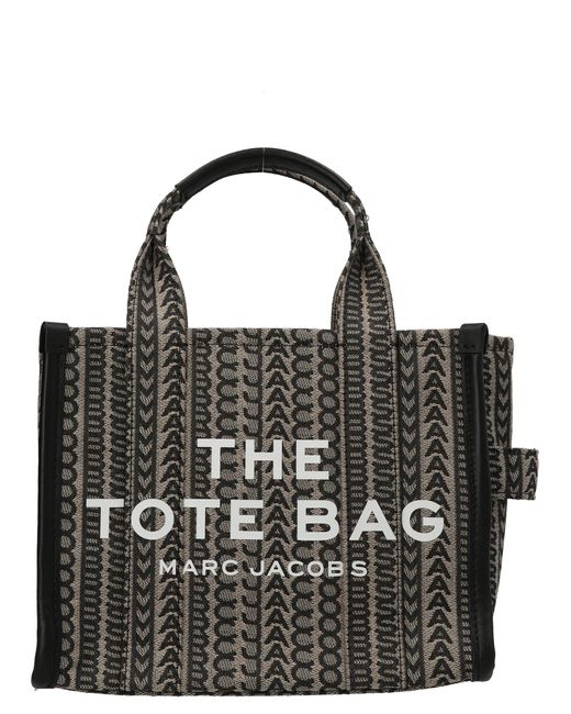 Marc Jacobs Black 'The Monogram Mini Tote' Shopping Bag