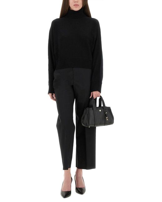 MICHAEL Michael Kors Black Cropped Sweater