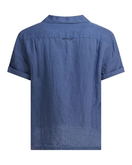 Alex Mill Men's Camp Shirts Light Blue casual shirts