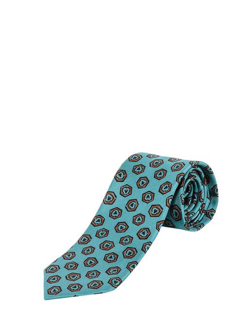 Nicky Blue Silk Tie for men
