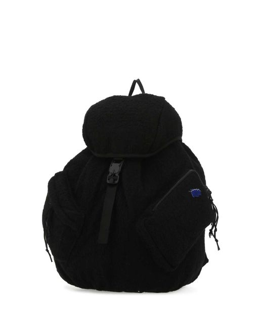 Adererror Black Boucle Backpack for men