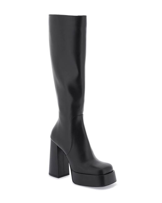 Versace Black Aevitas Boots