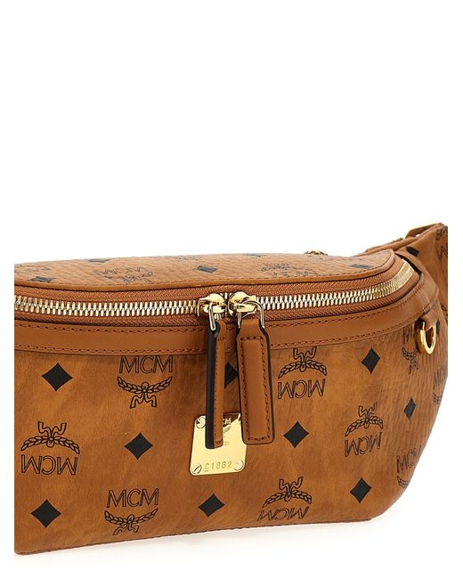 MCM Kl Visetos Crossbody Bags in Brown for Men