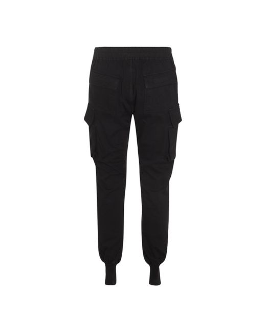 Trousers Blacks And Greys-Uomo di Rick Owens da Uomo