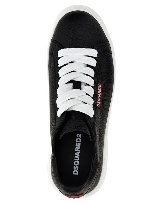 DSquared² Black Bumper Sneakers for men