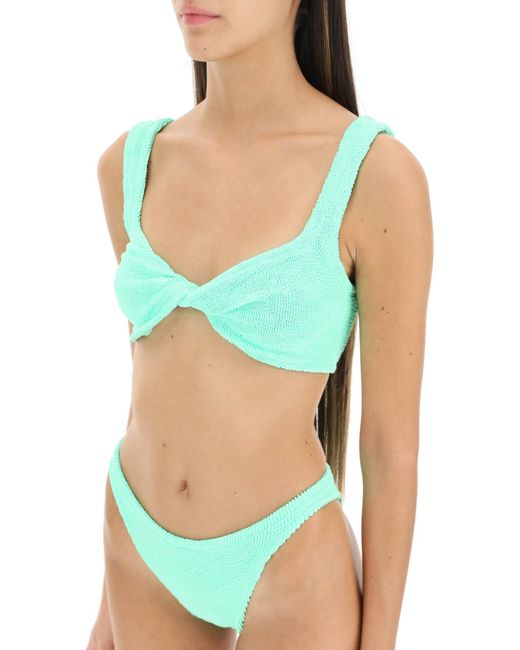 Hunza G Green Juno Bikini Set