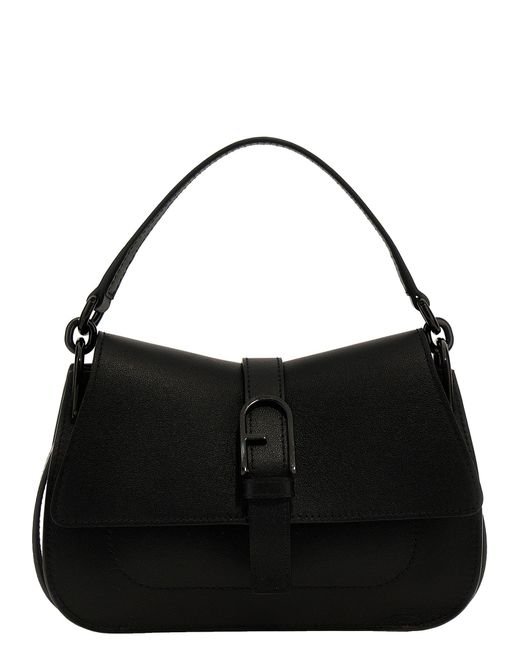 Furla Flow Shoulder Bags in Black Lyst