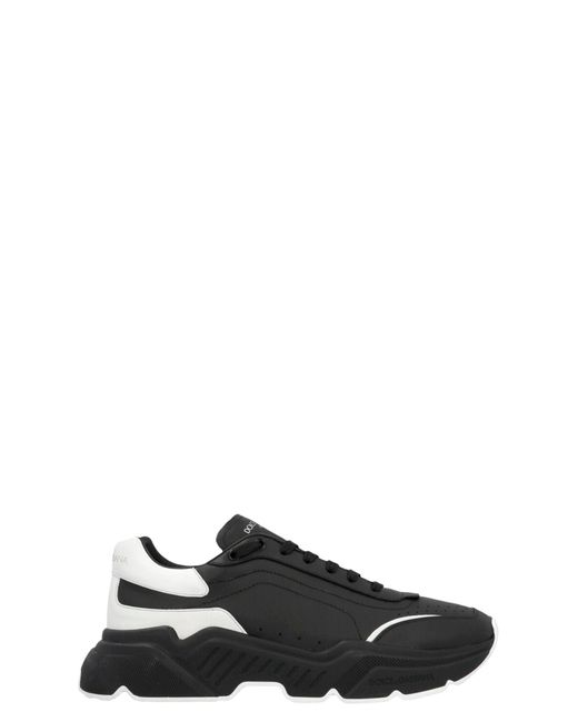 Sneakers Daymaster In Pelle di Dolce & Gabbana in Black da Uomo