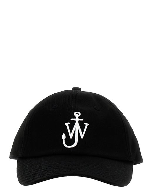 J.W. Anderson Black Logo Cap for men