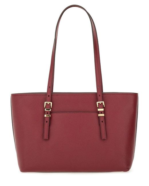 Michael Kors Red Quinn Tote Bag