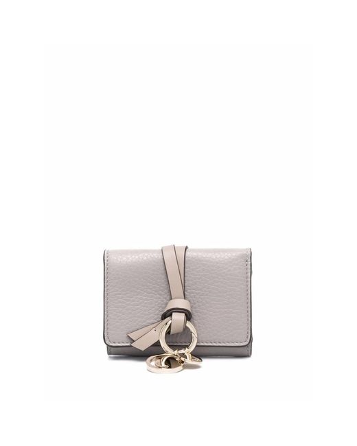 Chloé Gray Wallets