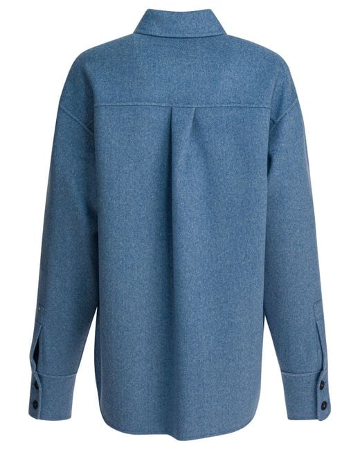Max Mara Jackets & Coats Jackets And Coats Light Blue