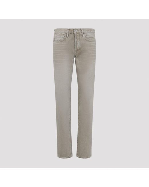 Tom Ford Gray Jeans Nude & Neutrals for men