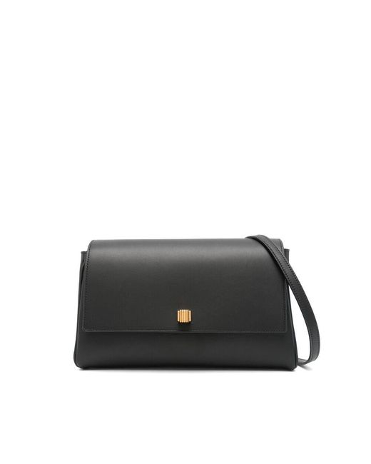 【KHAITE】シモナ ショルダーバッグ ブラックレザー KHAITE Shoulder Bags in Black | Lyst