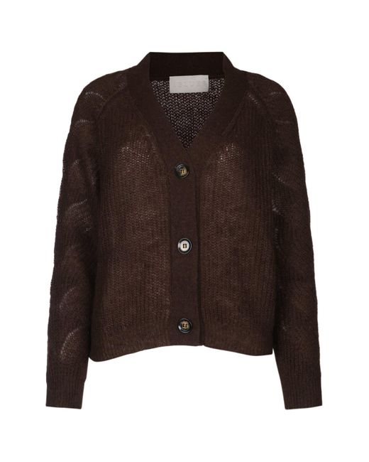 iBlues Brown Pantera Cardigan