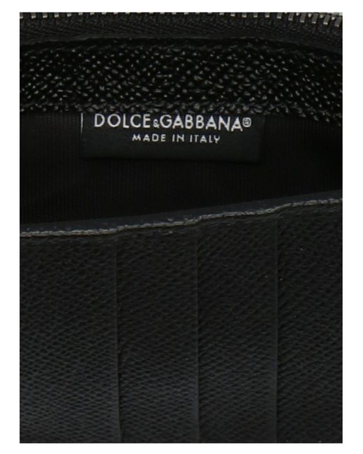 Portafogli Nero di Dolce & Gabbana in Black da Uomo