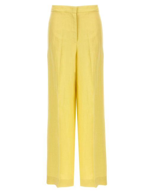 Fabiana Filippi Yellow Tailored Trousers