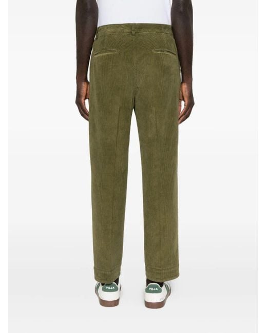 Cellar Door Green Fadi Trousers for men