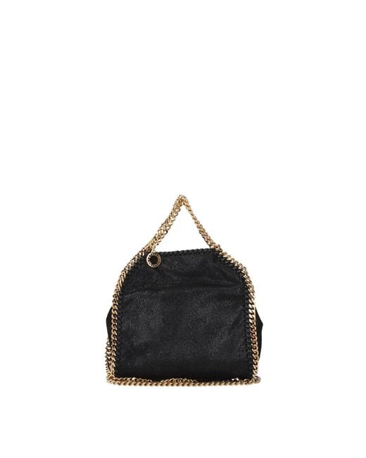 Stella McCartney Black Handbags Falabella Eco Suede