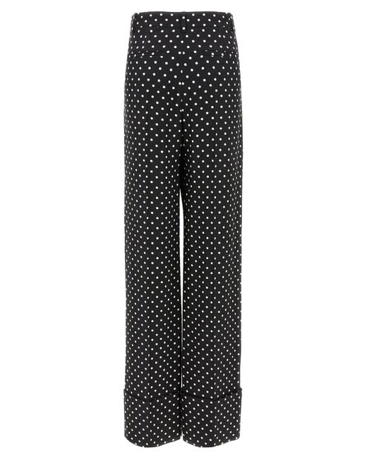 Valentino Garavani Black Supergran Pants