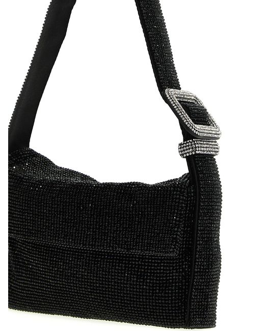 Benedetta Bruzziches Black Vitty Mignon Shoulder Bags