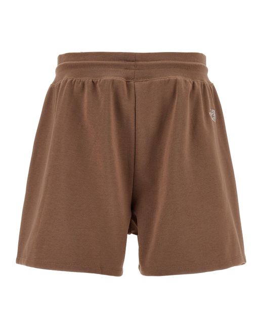 The North Face Brown Simple Dome Bermuda And Short