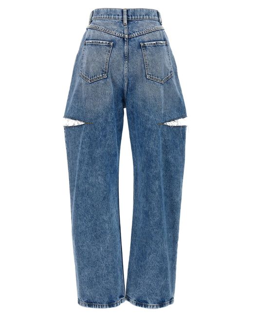 Jeans Dritti-Donna di Maison Margiela in Blue