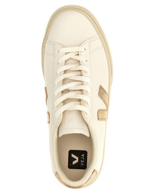 Veja Campo Sneakers Gold in Natural for Men | Lyst