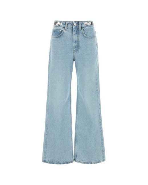 Rabanne Blue Denim Jeans