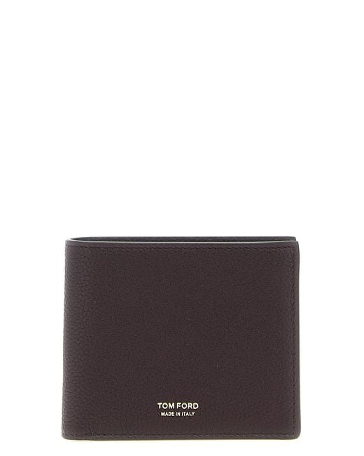 Tom Ford Purple Logo Wallet for men