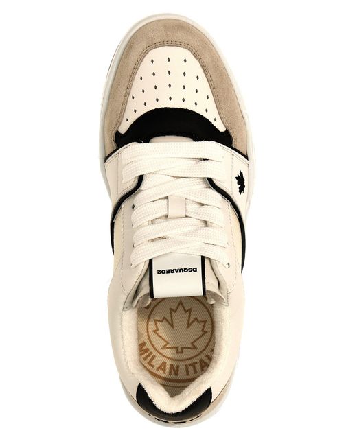 DSquared² Natural Spiker Sneakers