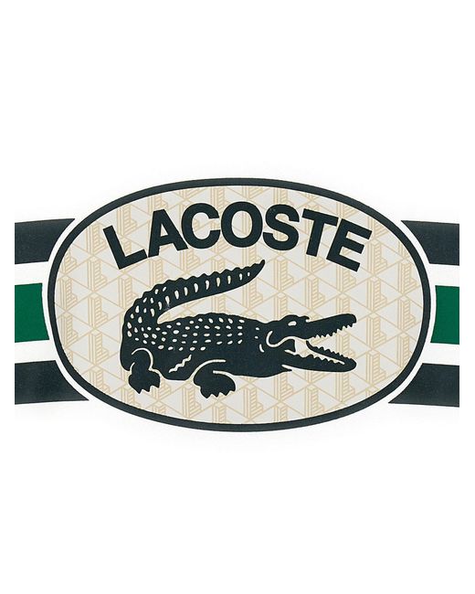 Lacoste White Logo Hoodie Sweatshirt for men