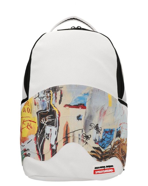 SPRAYGROUND Black Checkered Sharkmouth Backpack at FORZIERI Canada